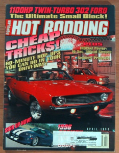 POPULAR HOT RODDING 1994 APR - VIPER, 427 COUGAR XR-7, GTO*